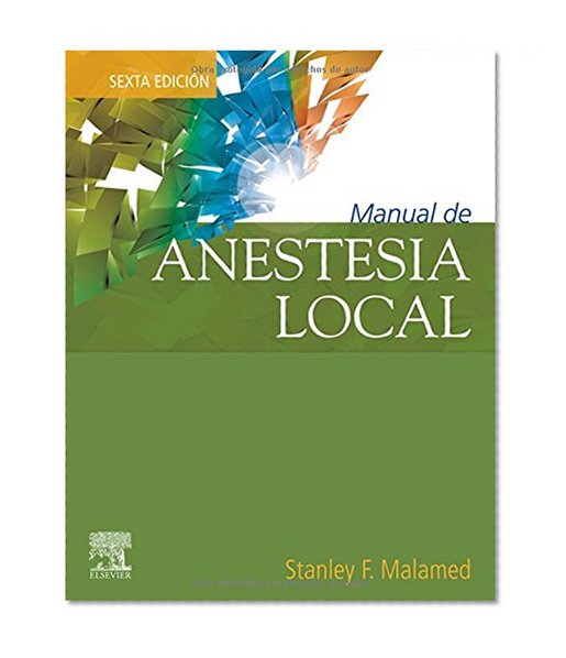 Book Cover Manual de anestesia local (Spanish Edition)