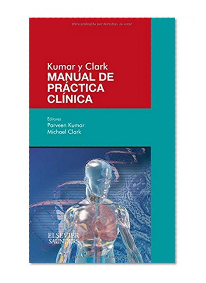 Book Cover Manual de prÃ¡ctica clÃ­nica. Kumar y Clark.