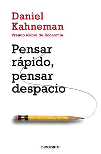Book Cover Pensar rÃ¡pido, pensar despacio / Thinking, Fast and Slow (CAMPAÃ‘AS) (Spanish Edition)