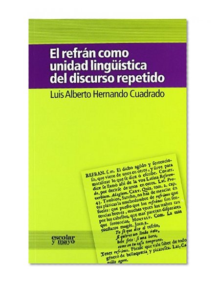 El refrÃ¡n como unidad lingÃ¼Ã­stica del discurso repetido