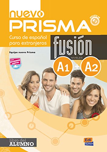Book Cover Nuevo Prisma Fusion A1 + A2: Curso de Espanol para Extranjeros (Spanish Edition)