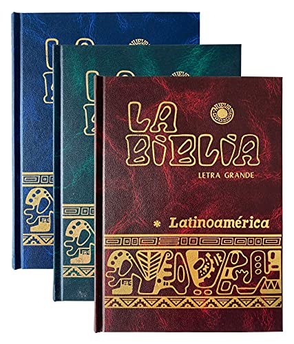 Book Cover La Biblia Latinoamericana : Letra Grande Edicion Cartone con Uneros - Spanish Edition Assorted Colors (Biblia LatinoamÃ©rica)