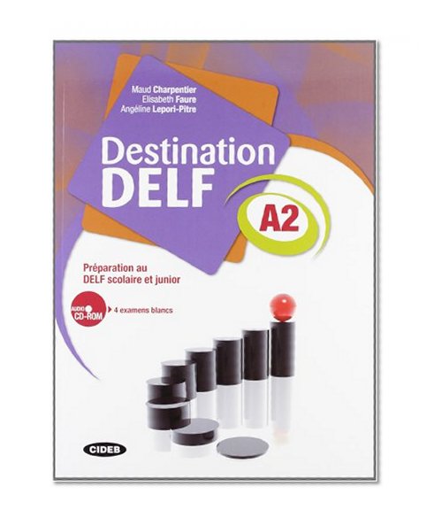 Book Cover Destination Delf: Book + CD A2 (French Edition)