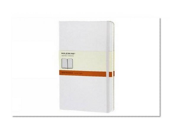Book Cover Moleskine Classic Notebook, Large, Ruled, White, Hard Cover (5 x 8.25) (Classic Notebooks)
