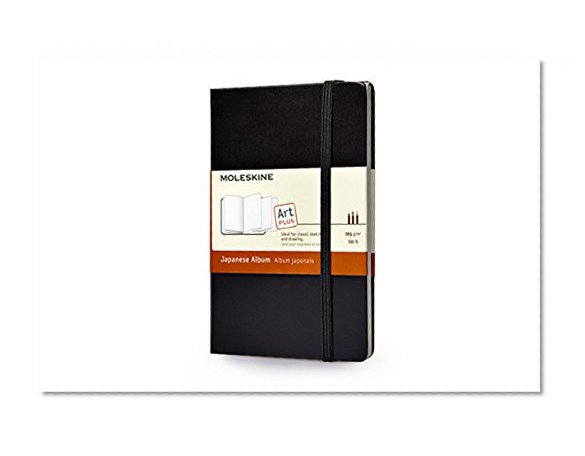 Book Cover Moleskine Art Plus Japanese Album, Pocket, Black, Hard Cover (3.5 x 5.5) (Classic Notebooks)