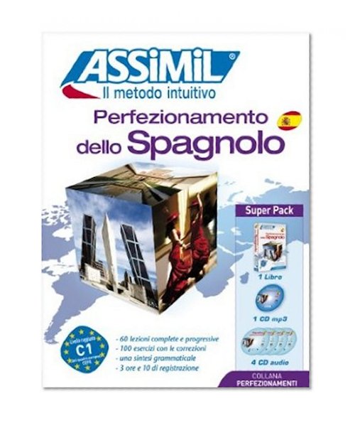 Book Cover Assimil Perfezionamento dello Spagnolo ; Advanced Spanish for Italian speakers (Book+4CD+1CD MP3) (Spanish Edition)