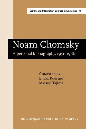 Noam Chomsky: A Personal Bibliography, 1951-1986 (Library & Information)