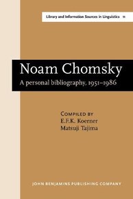 Noam Chomsky: A Personal Bibliography, 1951-1986 (Library & Information)