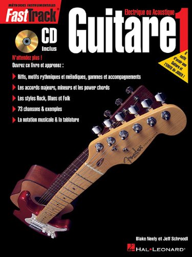 FastTrack Guitar Method - Book 1 - French Edition
