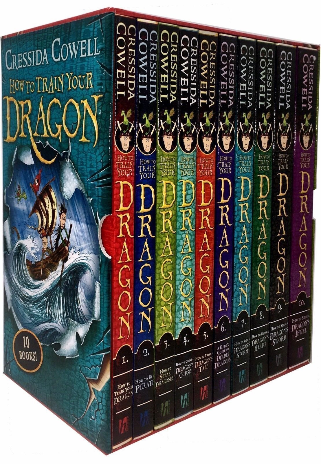 Book Cover How To Train Your Dragon - 10 Books (Box Set)