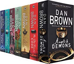 Book Cover Robert Langdon Series Collection 7 Books Set By Dan Brown (Angels And Demons, The Da Vinci Code, The Lost Symbol, Inferno, Origin, Digital Fortress, Deception Point)