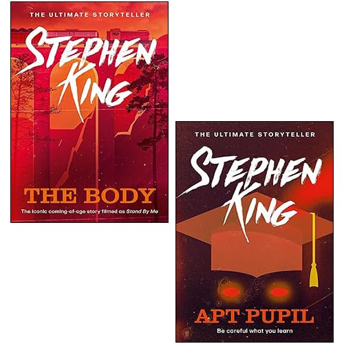 Stephen King Different Seasons 2 Books Collection Set (Apt Pupil, The Body)