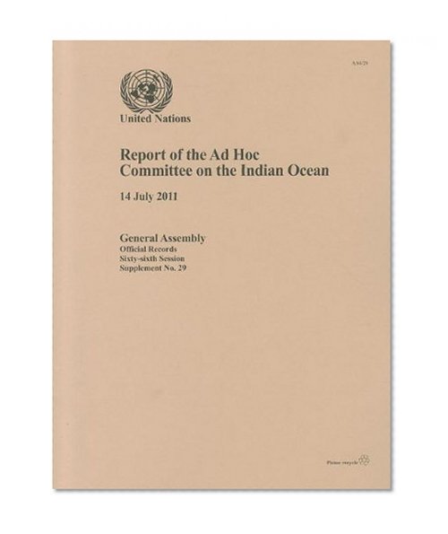 Report of the Ad Hoc Committee on the Indian Ocean