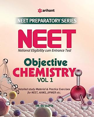Book Cover Objective Chemistry For Neet Entrances Vol 1