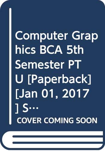 Computer Graphics BCA 5th Semester PTU