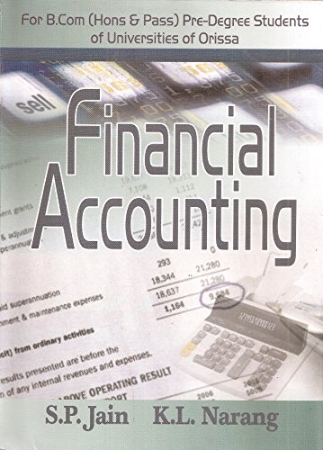 Financial Accounting Pre-Degree Students of Universities of Orissa (B.Com (Hons & Pass))