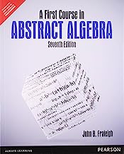 Book Cover First Course in Abstract Algebra