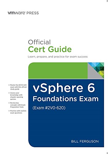 Book Cover vSphere 6 Foundations Exam Official Cert Guide