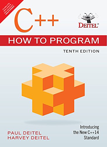 Book Cover C++ How to Program (10th Edition)