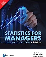 Book Cover Statistics for Managers Using Microsoft Excel (8th Edition)