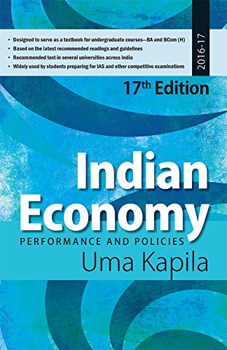 Book Cover Indian Economy: Performance and Policies