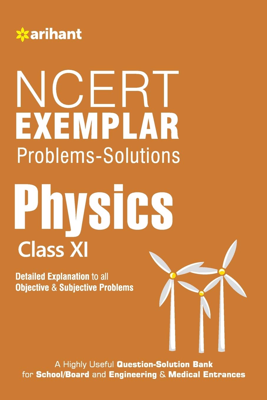 Book Cover NCERT Examplar Physics Class 11th