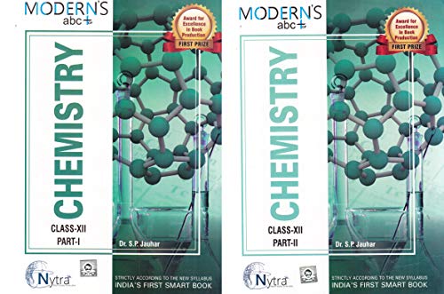 Book Cover abc of Chemistry Part-I & II Class - 12