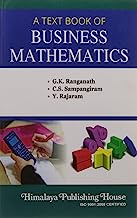 Book Cover Text Book of Business Mathematics PB