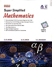 Book Cover Dinesh Super Simplified Mathematics Term I&II Class - 9 (Thirty Second Edition,2016)