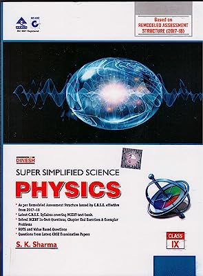 Book Cover Super Simplified Science physics class IX
