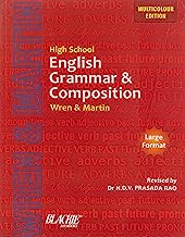 Book Cover High School English Grammar and Composition Book (Multicolour Edition)