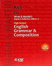Book Cover Key To Wren & Martin's Regular & Multicolour Edition Of High School English Grammar & Composition