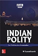 Book Cover Indian Polity for Civil Services Examinations