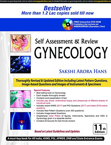 Book Cover SELF ASSESSMENT AND REVIEW OF GYNECOLOGY WITH DVD-ROM