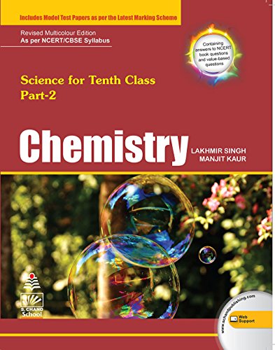 Book Cover SCIENCE FOR 10th CHEMISTRY PART-2