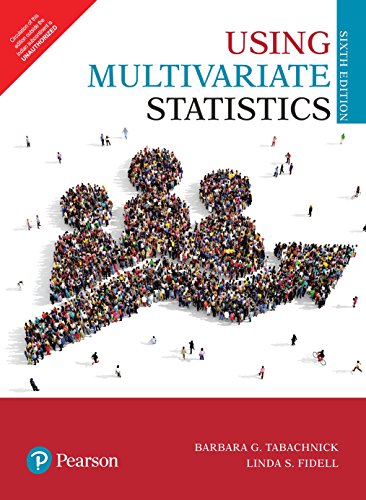 Book Cover Using Multivariate Statistics , 6Th Edition