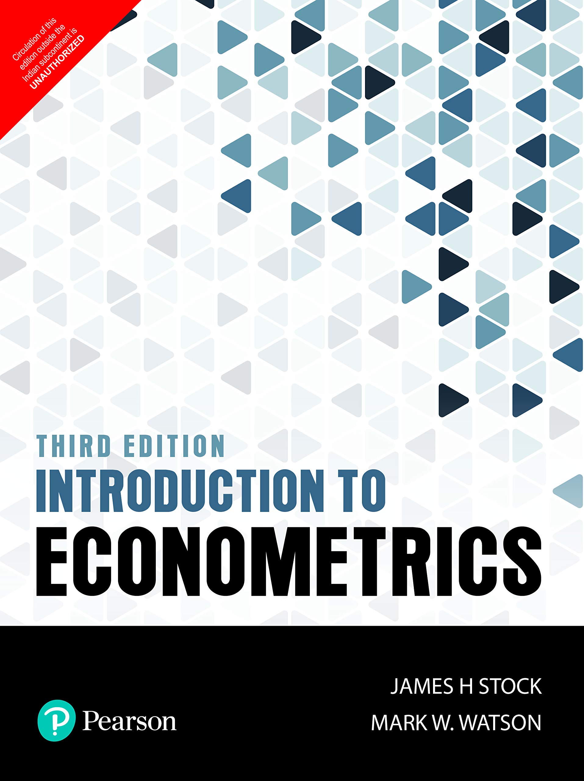 Book Cover Introduction to Econometrics (3rd Edition)