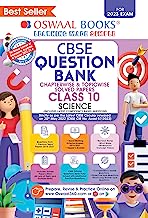 Book Cover Oswaal CBSE Chapterwise & Topicwise Question Bank Class 10 Science Book (For 2023 Exam)