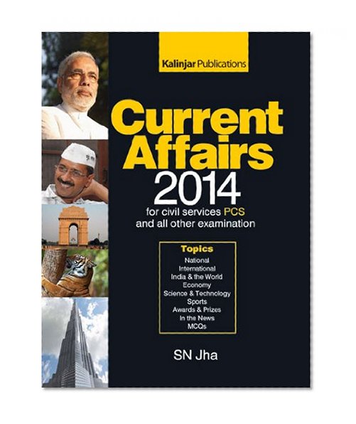 Book Cover Current Affairs 2014 for Civil Services, PCS and All Other Examinations
