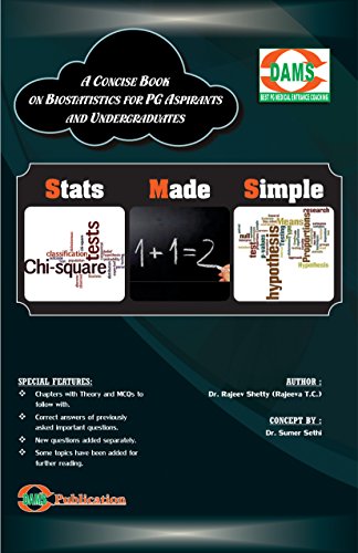 DAMS Stats Made Simple-A Concise Book on Biostatistics (For PG Aspirants and Undergraduates)
