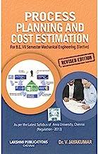 Process Planning and Cost Estimation (Revised Edition 2016)