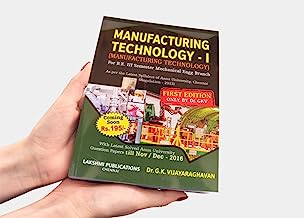 Manufacturing Technology - 1(New-Updated)