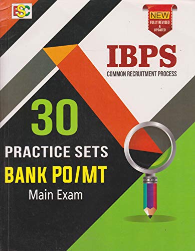 Book Cover 30 Practice Sets For Bank Po/Mt Ibps(Cwe) Pattern