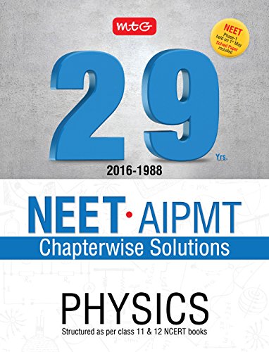 Book Cover 29 Years NEET-AIPMT Chapterwise Solutions: Physics