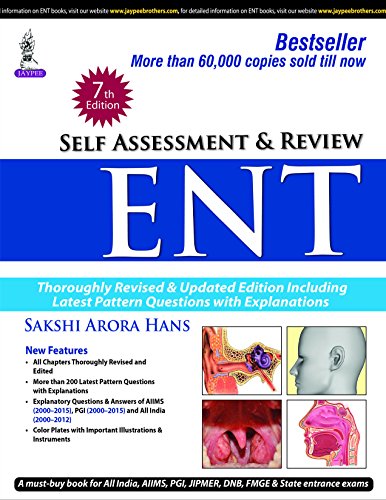 Book Cover Self Assessment and Review ENT