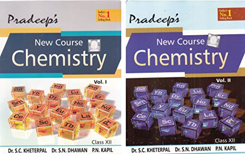 Book Cover Pardeep's New Course Chemistry for Class 12 - 2018-19 Session (Set of 2 Volumes)