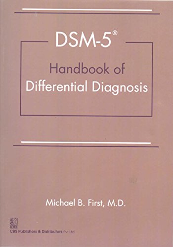 Book Cover Dsm 5 Handbook Of Differential Diagnosis Spl Edition (Pb 2017)