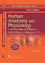 Book Cover Human Anatomy And Physiology For First Year Diploma In Pharmacy 3Ed (Pb 2019) (CBS Confident Pharmacy Series)