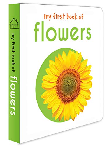 Book Cover My First Book Of Flowers : First Board Book