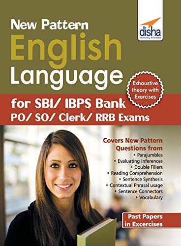 Book Cover New Pattern English Language for SBI/ IBPS Bank PO/ SO/ Clerk/ RRB Exams